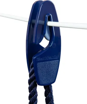 – Sail Blue- The Original Single Handed Fender Hanger - Made from UV Resistant Plastic - Sold in Pairs