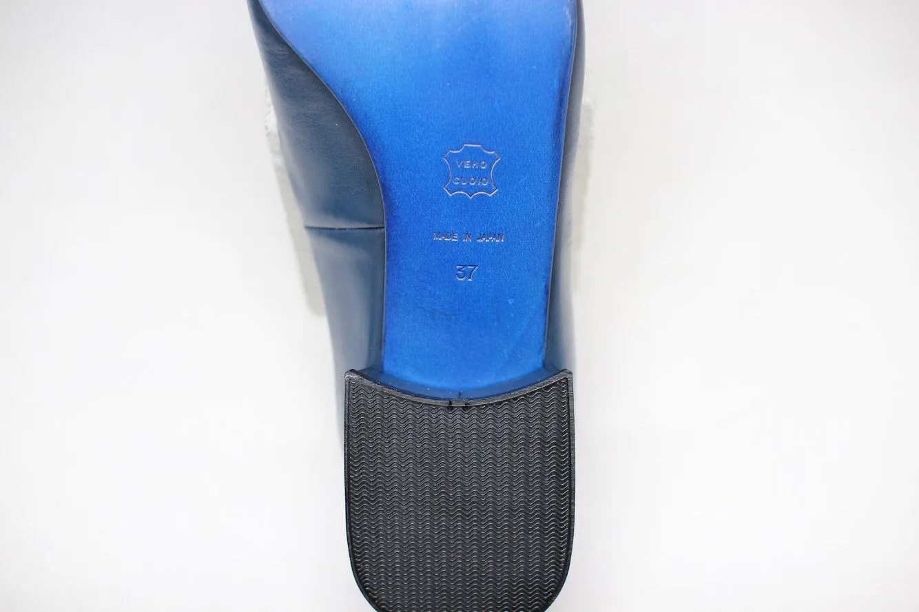#043 SOFT SLIP ON SHOES / BLUE - 01