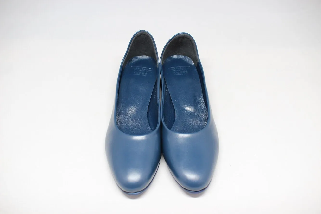 #043 SOFT SLIP ON SHOES / BLUE - 01