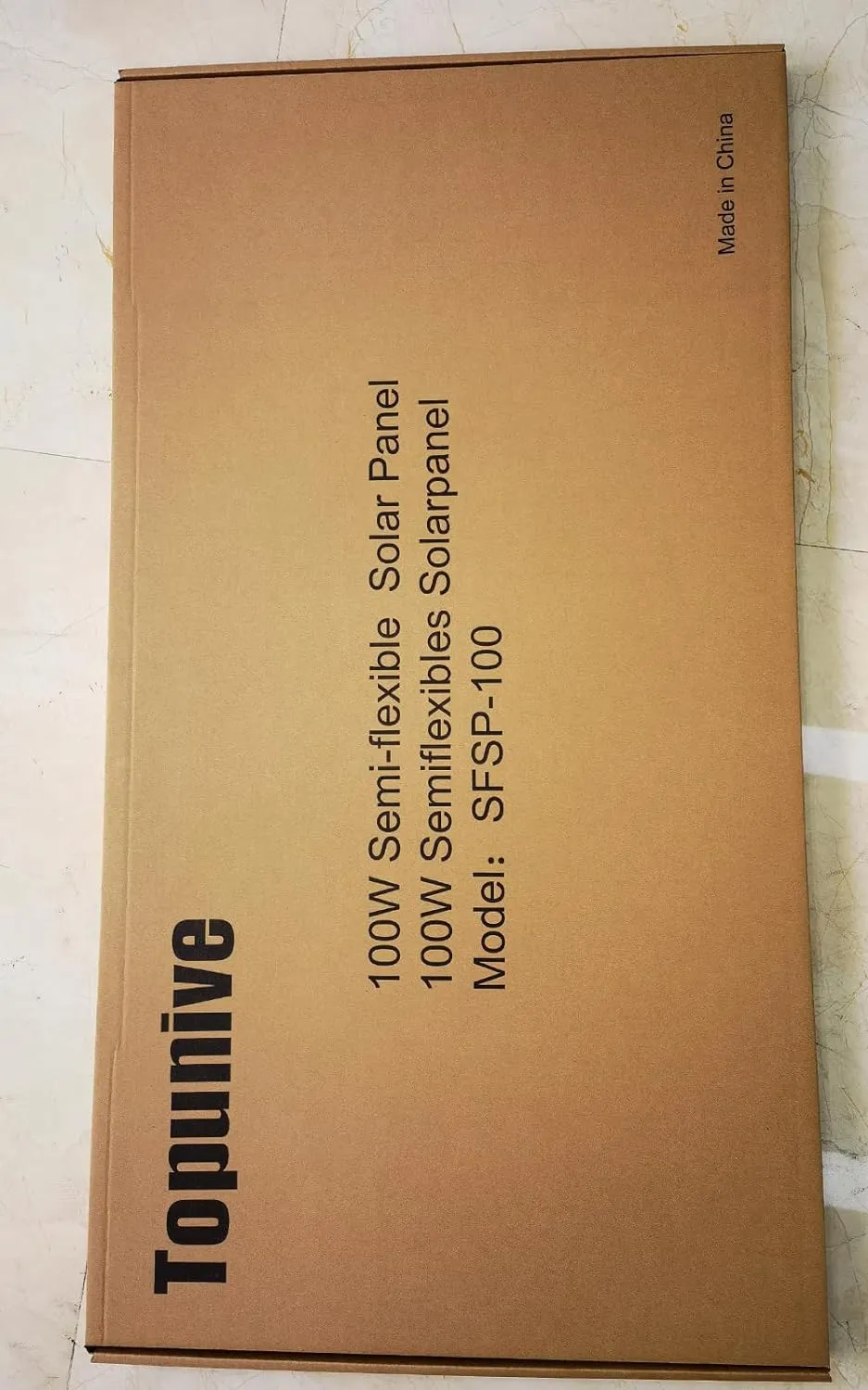 100W 12V Flexible Solar Panel 9BB Monocrystalline Cell 12 Volt Semi-Flexible for Marine RV Trailer Boat Cabin Van Car Uneven Surfaces 12V Battery Charge