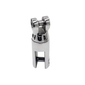 316 Stainless Steel Yacht Boat Anchor Connector Universal Joint Anchor Swivel One-Way Two-Joint Anchor Anchor Rotation Ring(10-12)
