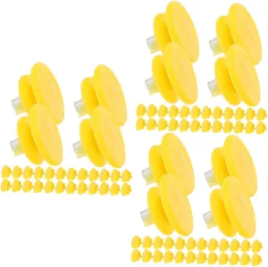 3sets Ice Gripper Shoes Shoe Studded for Winter for Ice Climbing Anti-Slip Spikes 100pcs*3