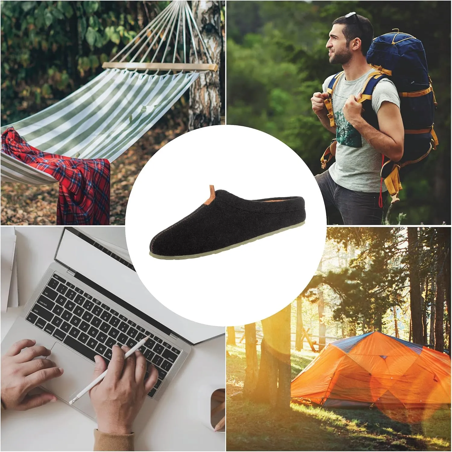 Acorn Men's Algae-Infused Recycled Parker Hoodback Slipper
