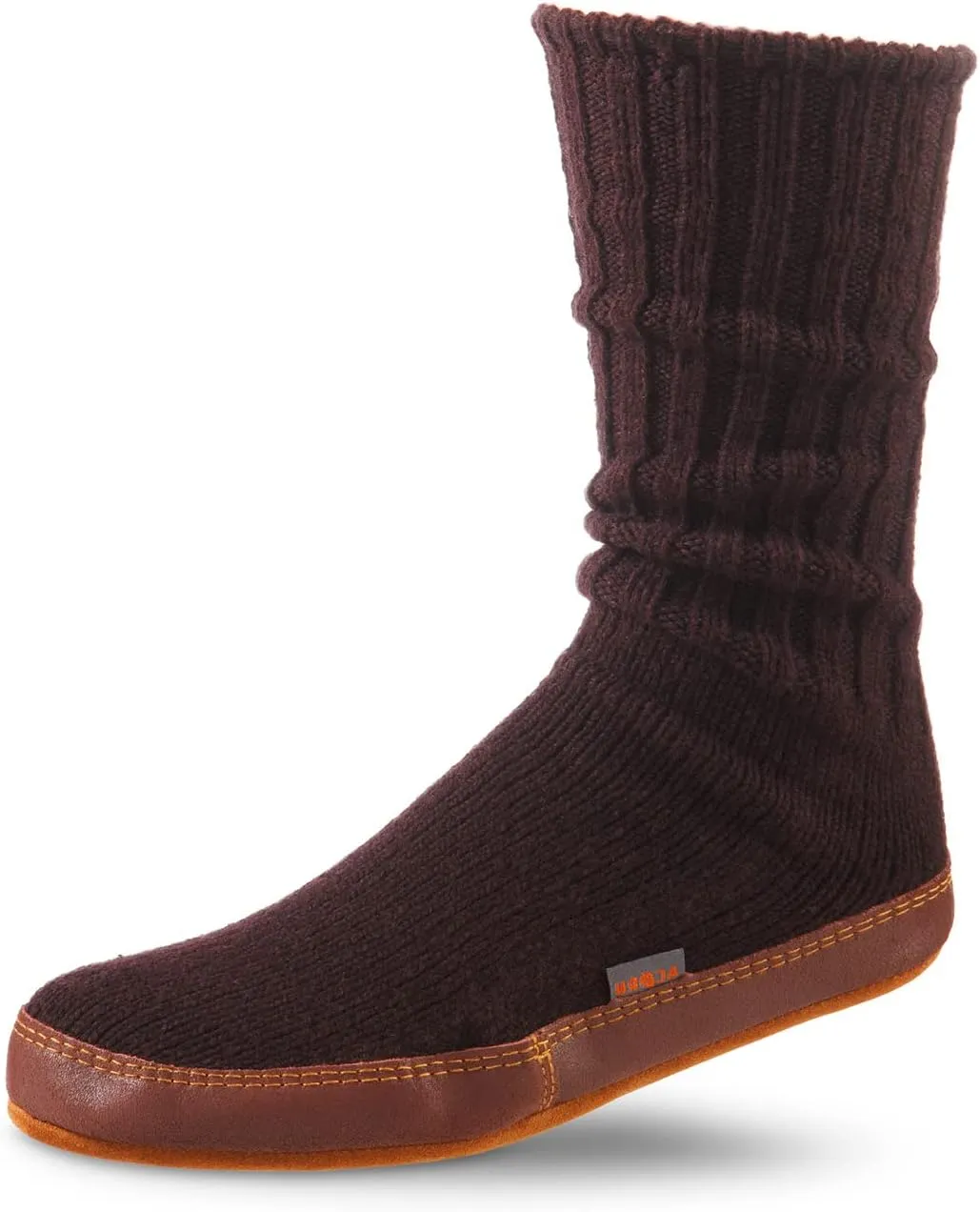 Acorn Mens and Womens Original Slipper Socks - Cloud Cushion, Ragg Wool, Moisture-Wicking, Suede Sole