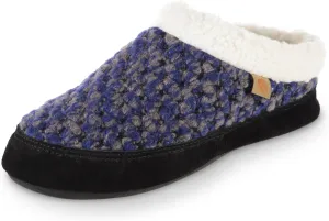 Acorn Womens Slipper with Berber Lining, Suede Siding and Durable Non-Slip Indoor/Outdoor Sole