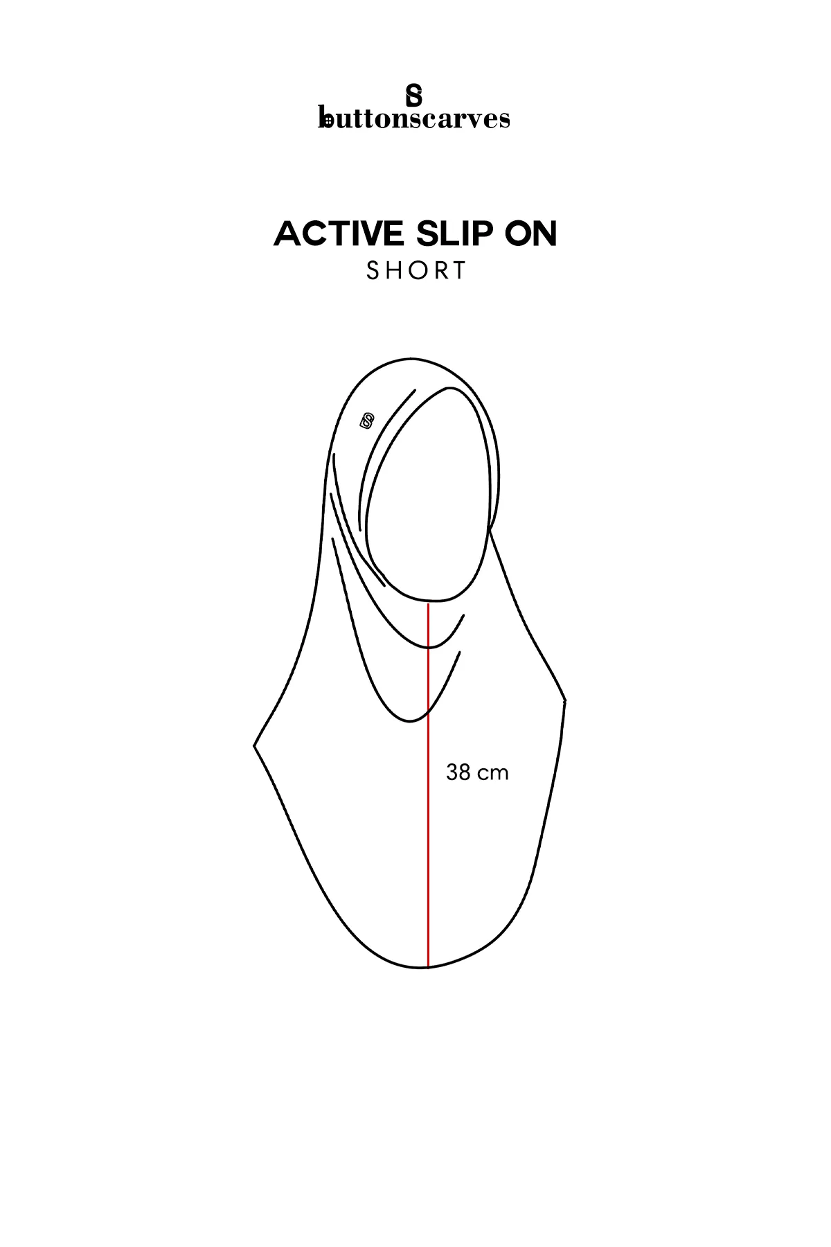 Active Slip-On Short - Black