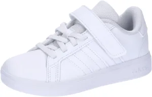 adidas Grand Court 2.0 Kids Sneaker for Unisex-Child, White, 17.5 cm