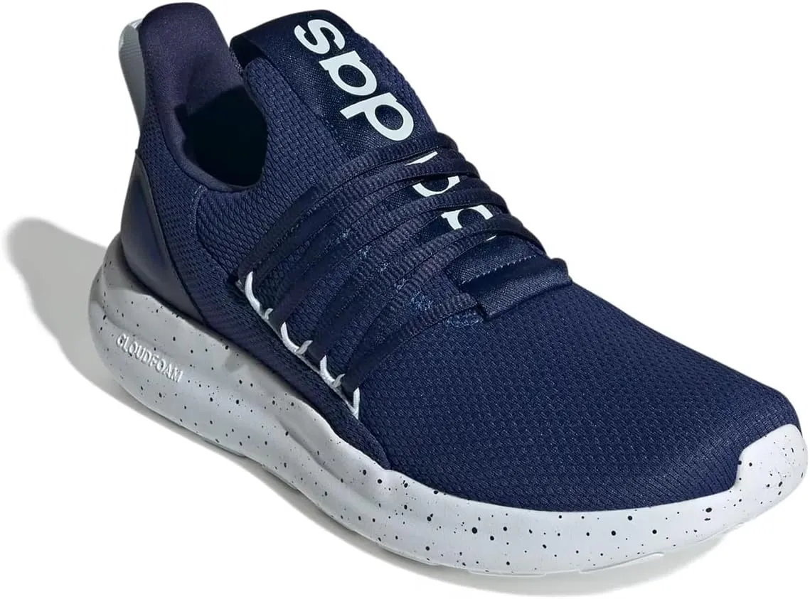 adidas Men's Lite Racer Adapt 7.0 Sneaker, Dark Blue/Halo Blue/White, 7