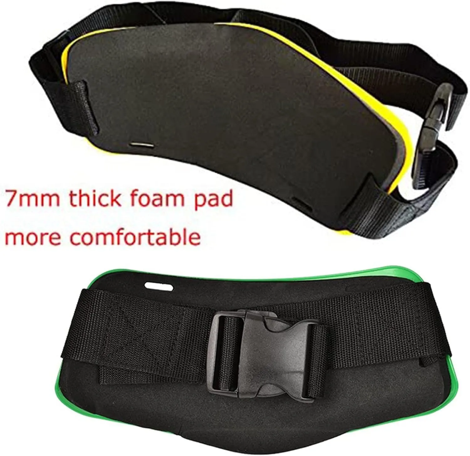 Adjustable Fishing Fighting Waist Belt, Waist Gimbal Belt Padded, 10.6 x 5.3 x 2.9 Inch Inner Dia Offshore Tackle Boat Fishing Rod Holder
