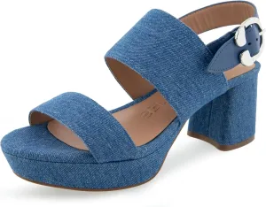 Aerosoles Women's Camera Platform Heeled Sandal