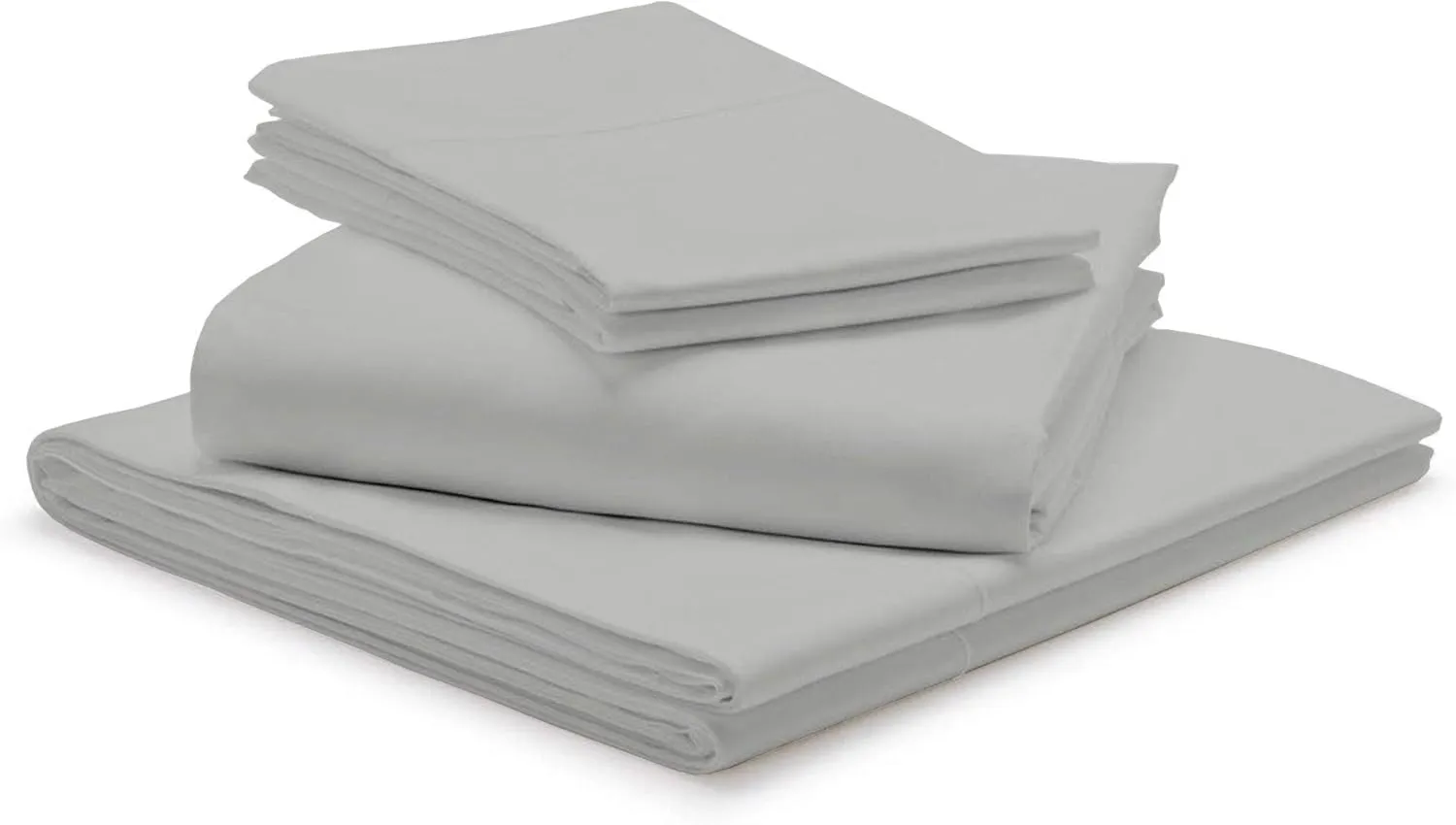 AFT-Berth Boating Sheet Set |100% Egyptian Cotton 1000 Thread-Count |Universal AFT-Berth Head 90”, Length 60”, Foot 75”| 19-Inches Deep Pockets Boaters Gift - Silver Grey