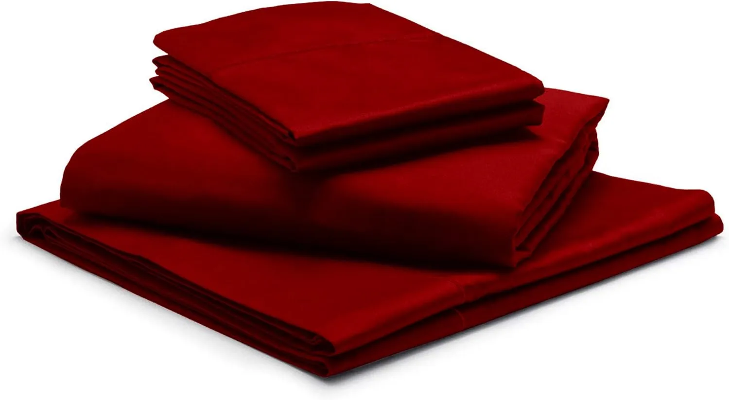 AFT-Berth Boating Sheet Set |100% Egyptian Cotton 1000 Thread-Count |Universal AFT-Berth Head 90”, Length 60”, Foot 75”| 8-Inches Deep Pockets Boaters Gift - Burgundy