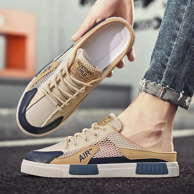 Air | Men's Summer Breathable Mesh Slip-On Canvas Shoes