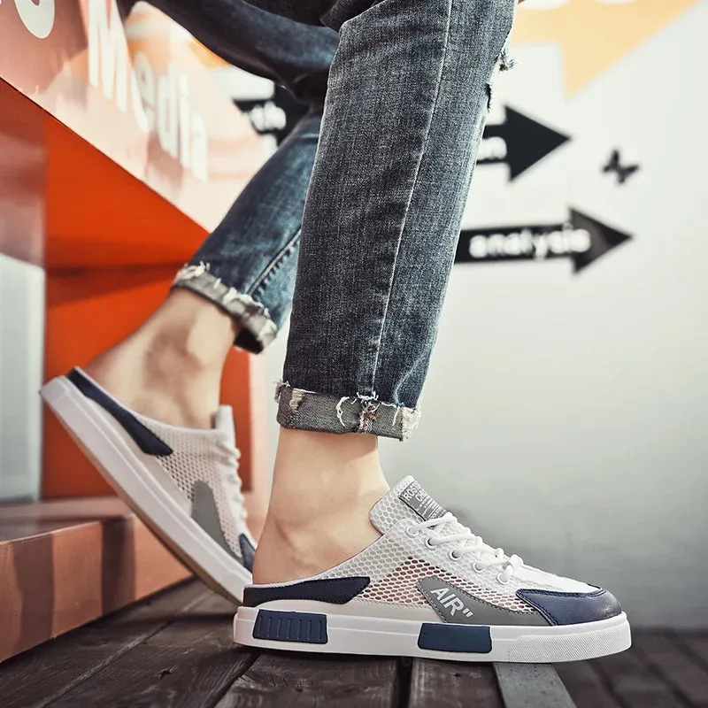 Air | Men's Summer Breathable Mesh Slip-On Canvas Shoes