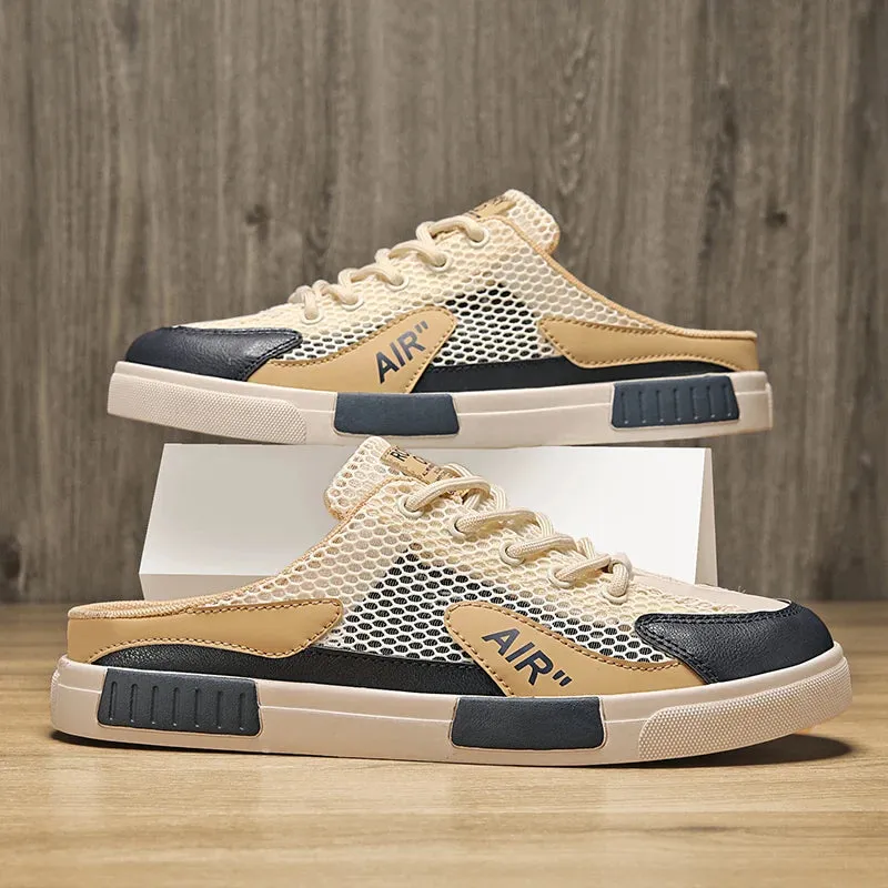 Air | Men's Summer Breathable Mesh Slip-On Canvas Shoes