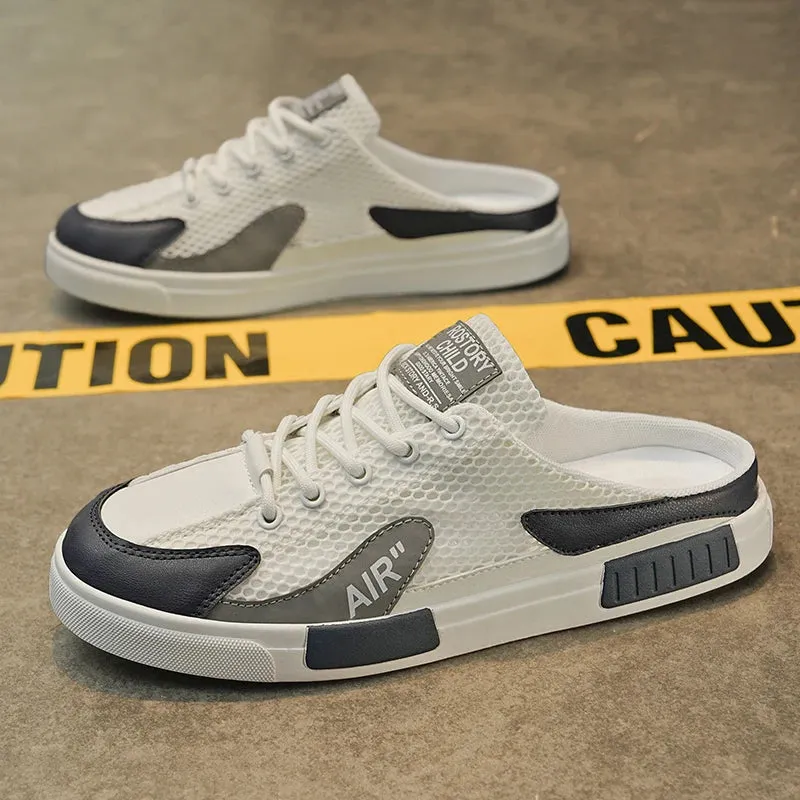 Air | Men's Summer Breathable Mesh Slip-On Canvas Shoes