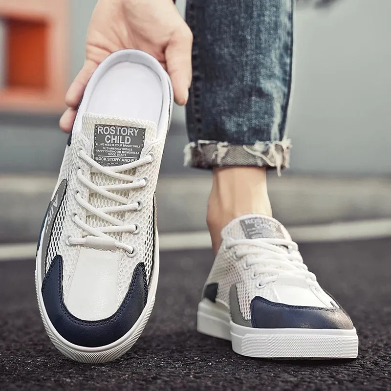 Air | Men's Summer Breathable Mesh Slip-On Canvas Shoes