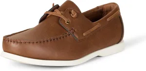 Amazon Essentials Men's Slip-On Boat Shoe with Ventilation