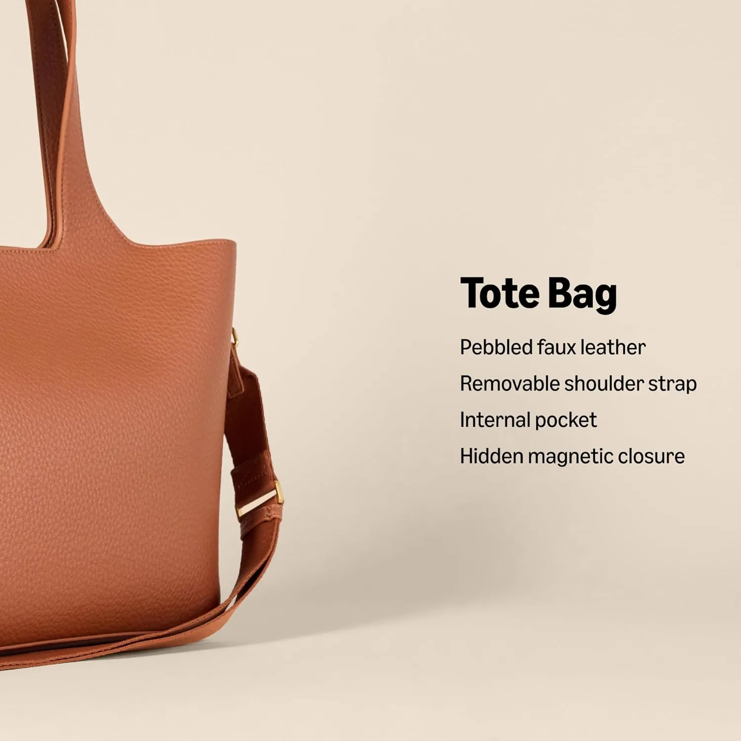 Amazon Essentials Women's Soft Tote Bag