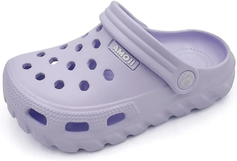 Amoji Kid Garden Clogs Slip On Shoes