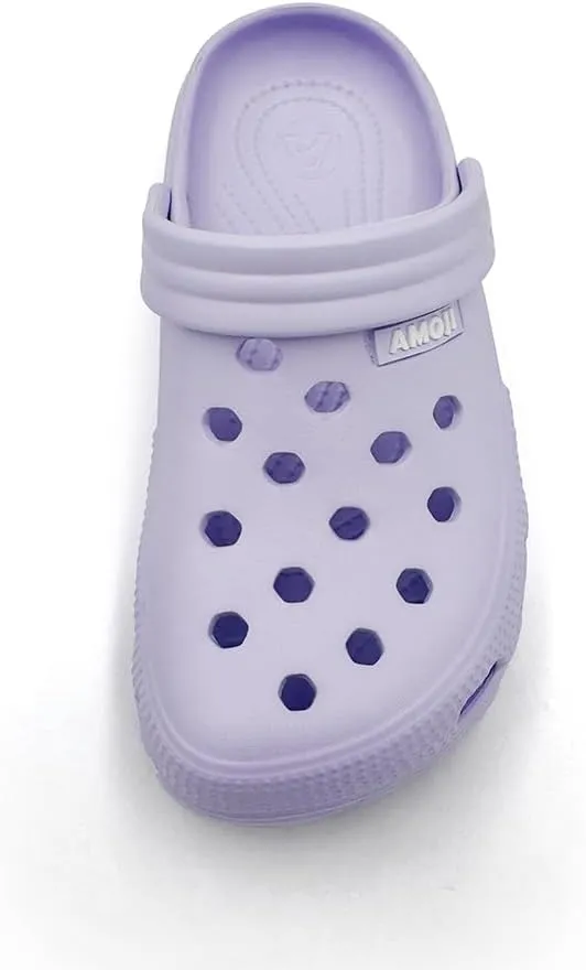 Amoji Kid Garden Clogs Slip On Shoes