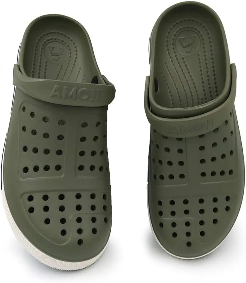 Amoji Unisex Garden Clog Yard Shower Shoes CL1820