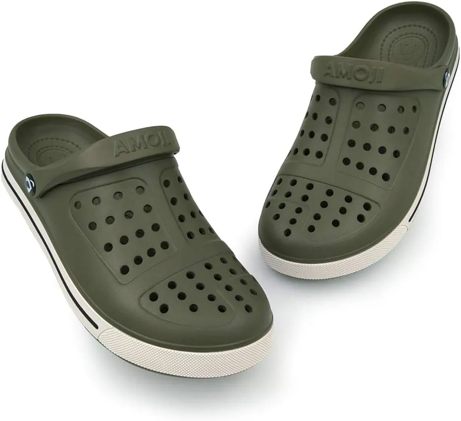 Amoji Unisex Garden Clog Yard Shower Shoes CL1820