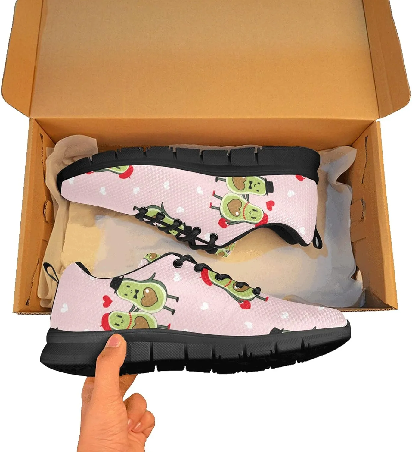 ANANGTEE Awsome Motorcycle Womens Sneakers Fashion Casual Comfortable Lightweight Breathable Arch Support Slip On Non-Slip Tennis Shoes Walking Shoes US13