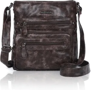 Angel Barcelo Crossbody Bags for Women,Ultra Soft Leather Purses for Women