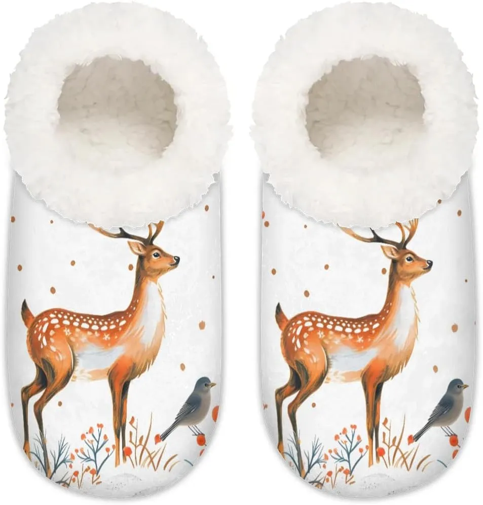 Animal Rooster Floral Soft Home Slippers for Women Lightweight Men's House Shoes Women's Slippers