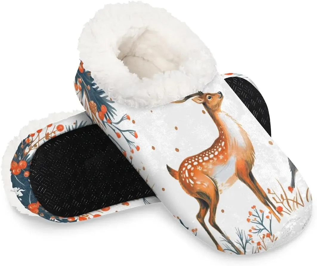 Animal Rooster Floral Soft Home Slippers for Women Lightweight Men's House Shoes Women's Slippers