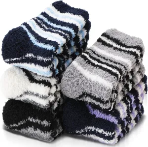 ANTSANG Womens Fuzzy Socks Slipper Winter Fluffy Cozy Cabin Warm Soft Fleece Comfy Home Socks