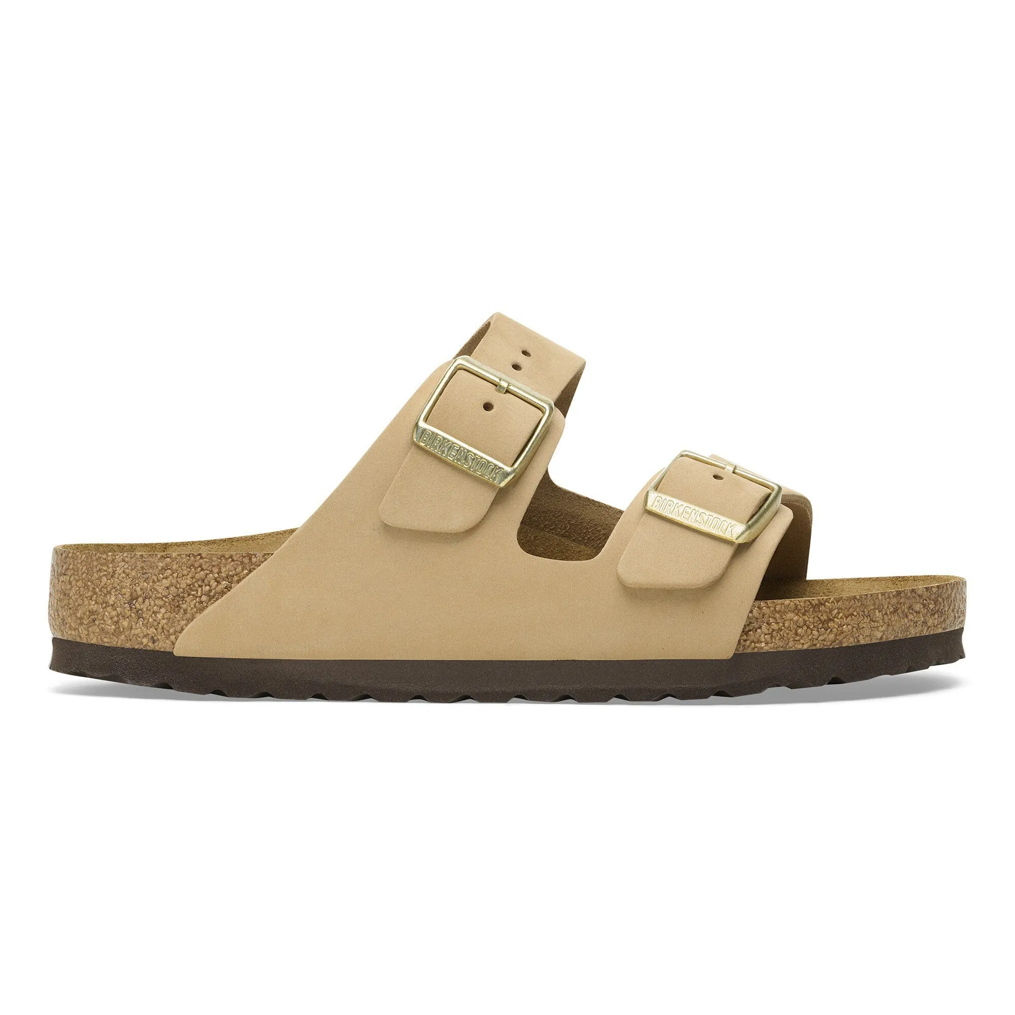 ARIZONA SOFT FOOTBED NUBUCK LEATHER - SANDCASTLE