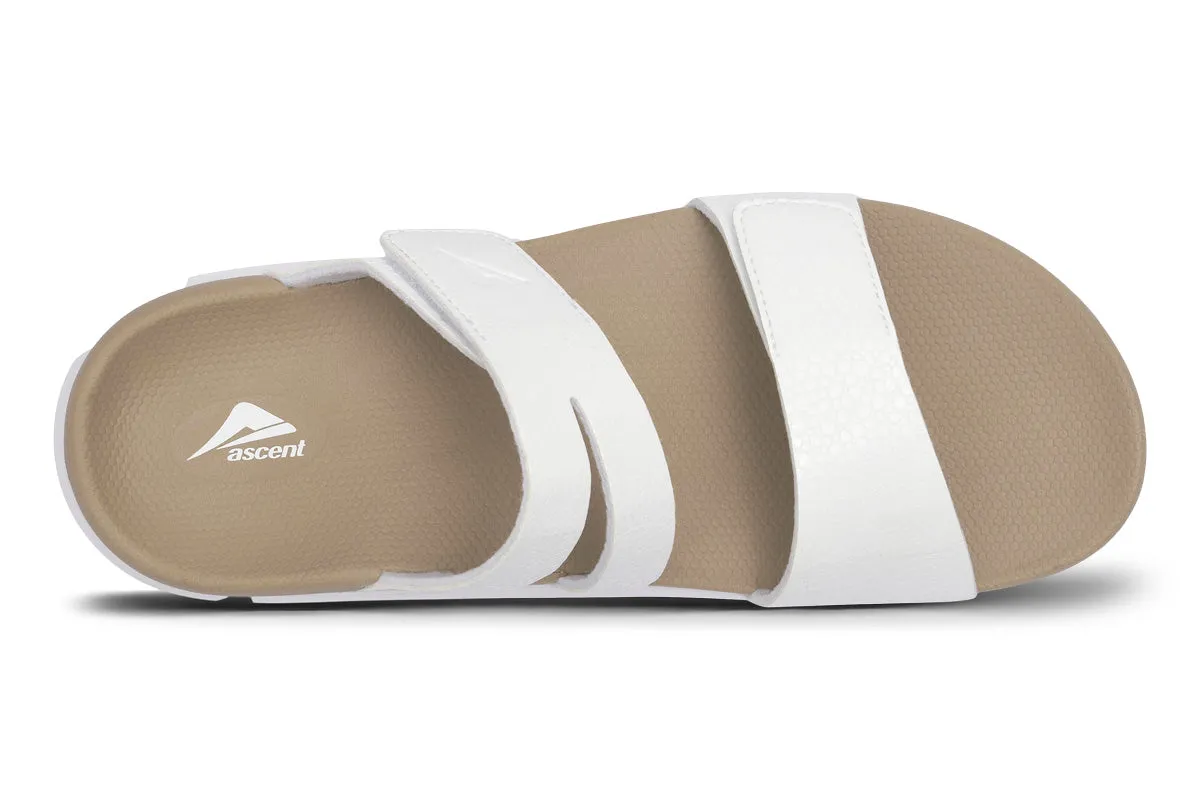 Ascent Groove Strap White Womens