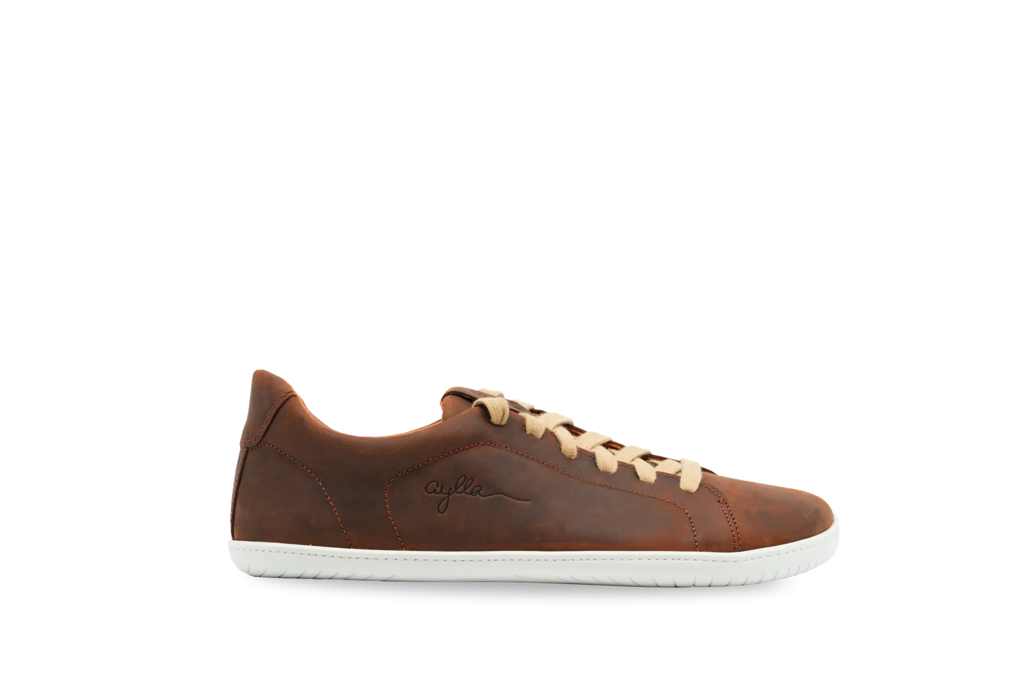 AYLLA BAREFOOT SNEAKER KECK MENS - DARK BROWN