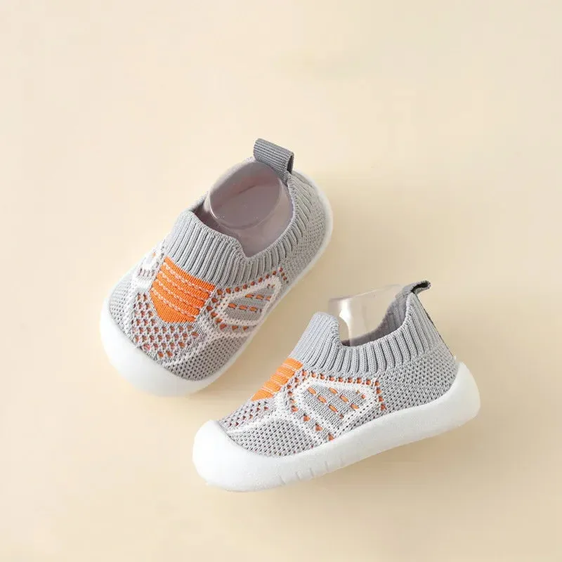 Baby Breathable 2-Tone Mesh Slip-Ons