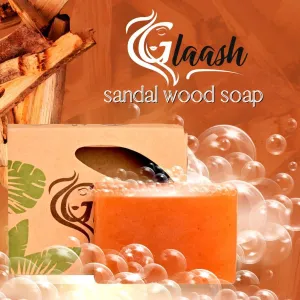 BAR Smart-enabled 100GM SANDALWOOD ORGANIC Customer-endorsed SOAP GLAASH