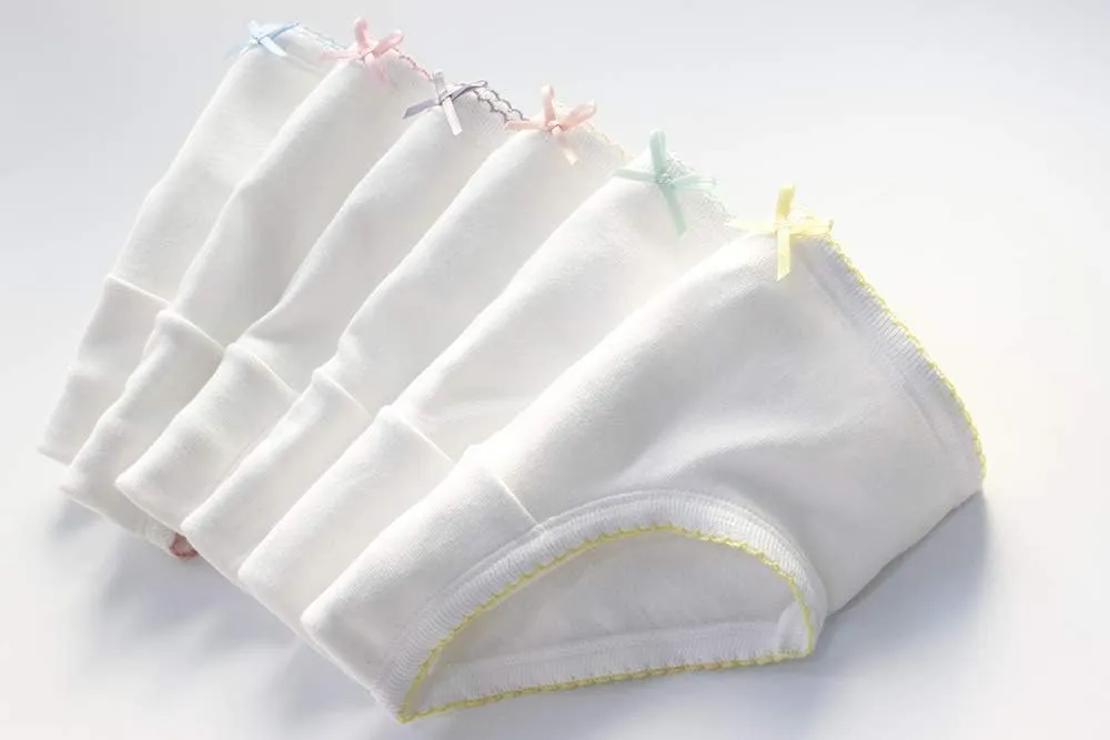 benetia Girls' Underwear Soft Cotton 6-8 Pack