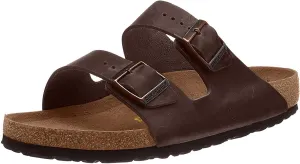 Birkenstock Arizona Unisex Leather Sandal Women's 5-5.5 Regular