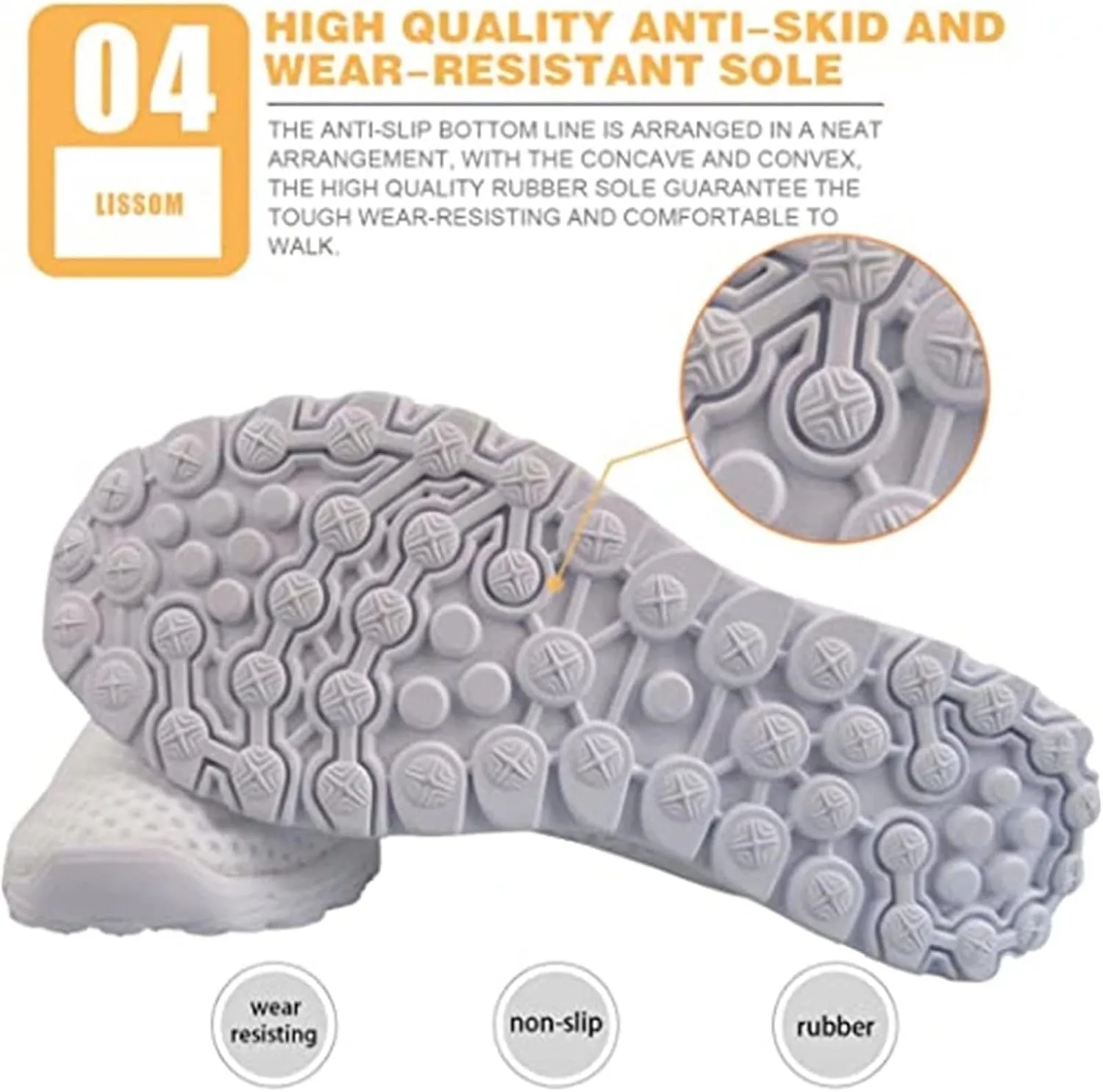 Biyejit Breathable Women Water Shoes Lightweight Outdoor Sport Slip On Sneakers