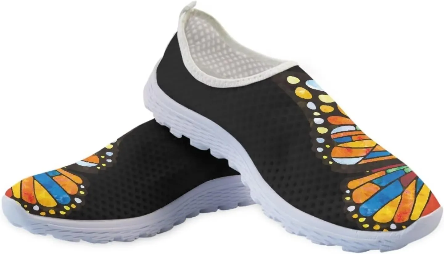 Biyejit Water Shoes for Womens Barefoot Quick-Dry Aqua Shoes Non-Slip Casual Walking Sports Sneakers Slip On Flats