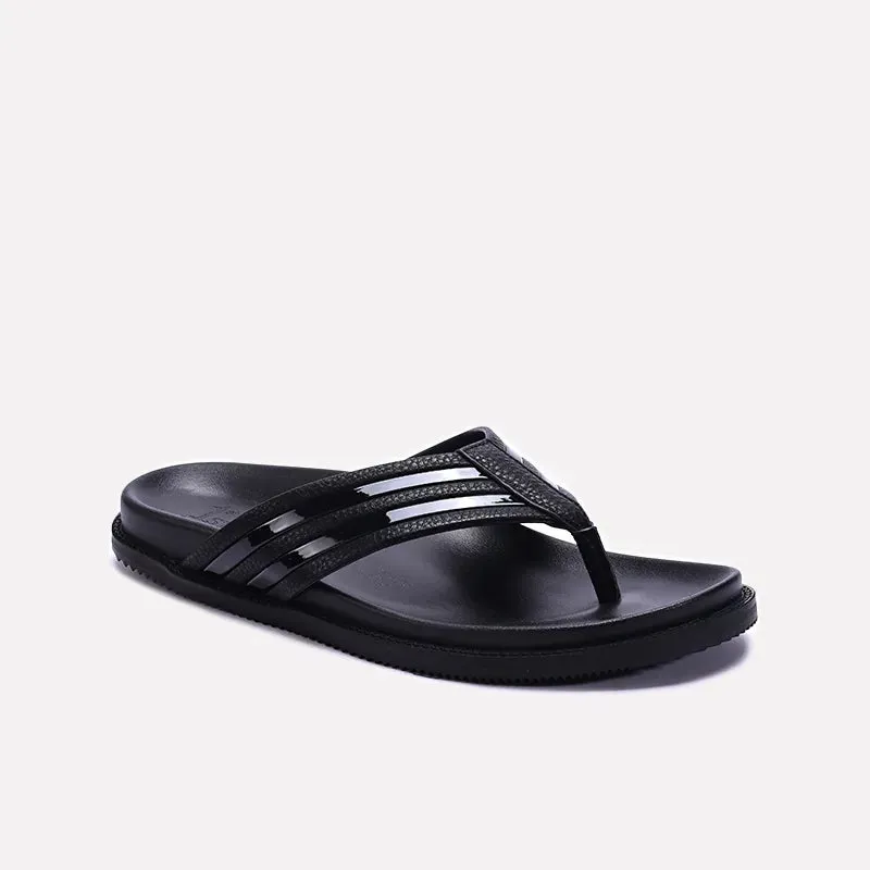 Black Comfy Flip Flops 0151076