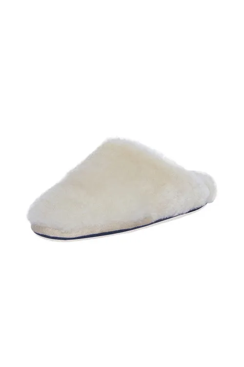 Bliss Genuine Shearling Slide