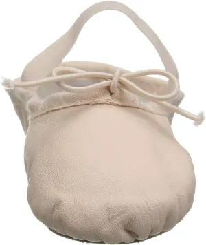 Bloch Dance Girl's Dansoft Full Sole Leather Ballet Slipper/Shoe, Theatrical Pink, 13.5 X-Wide Little Kid