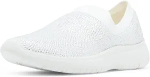 Blondo Women's Karen Sneaker, White Knit, 6.5