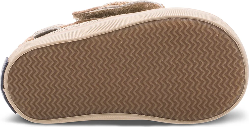 Bluefish Crib Junior Boat Shoe - Little Kid Linen/Oat