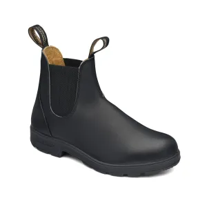 Blundstone Unisex #610 Elastic Side Soft Toe Leather Boot, Black