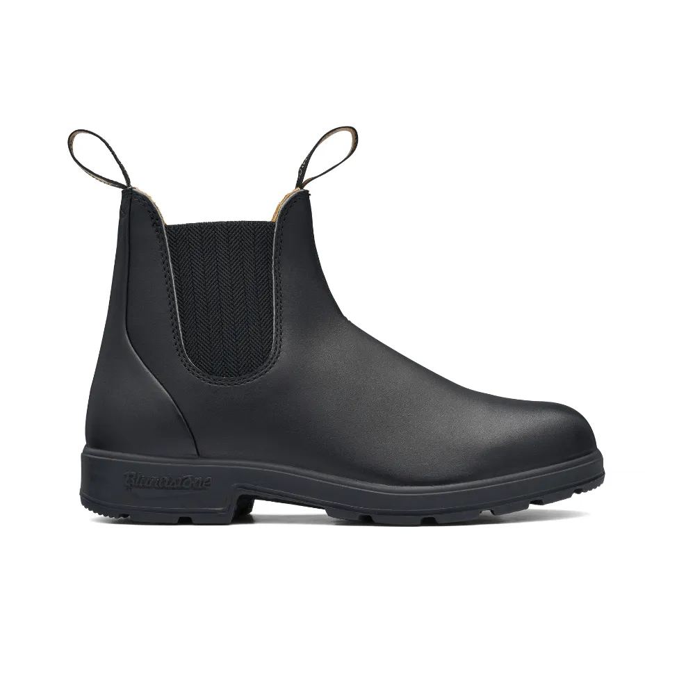 Blundstone Unisex #610 Elastic Side Soft Toe Leather Boot, Black