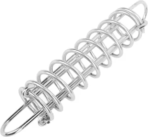 Boat Mooring Spring Dock Line Mooring Spring 316 Stainless Steel Shock Absorbing for Boats Yachts 5 X 270mm