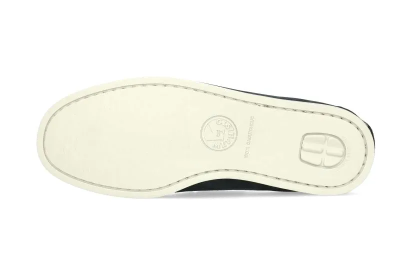 'Boating' men's boat shoes - Blue mix